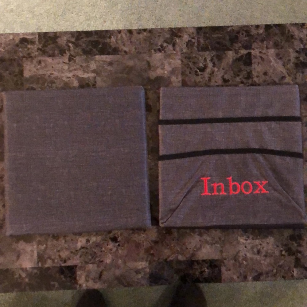 Pin board and wall pocket